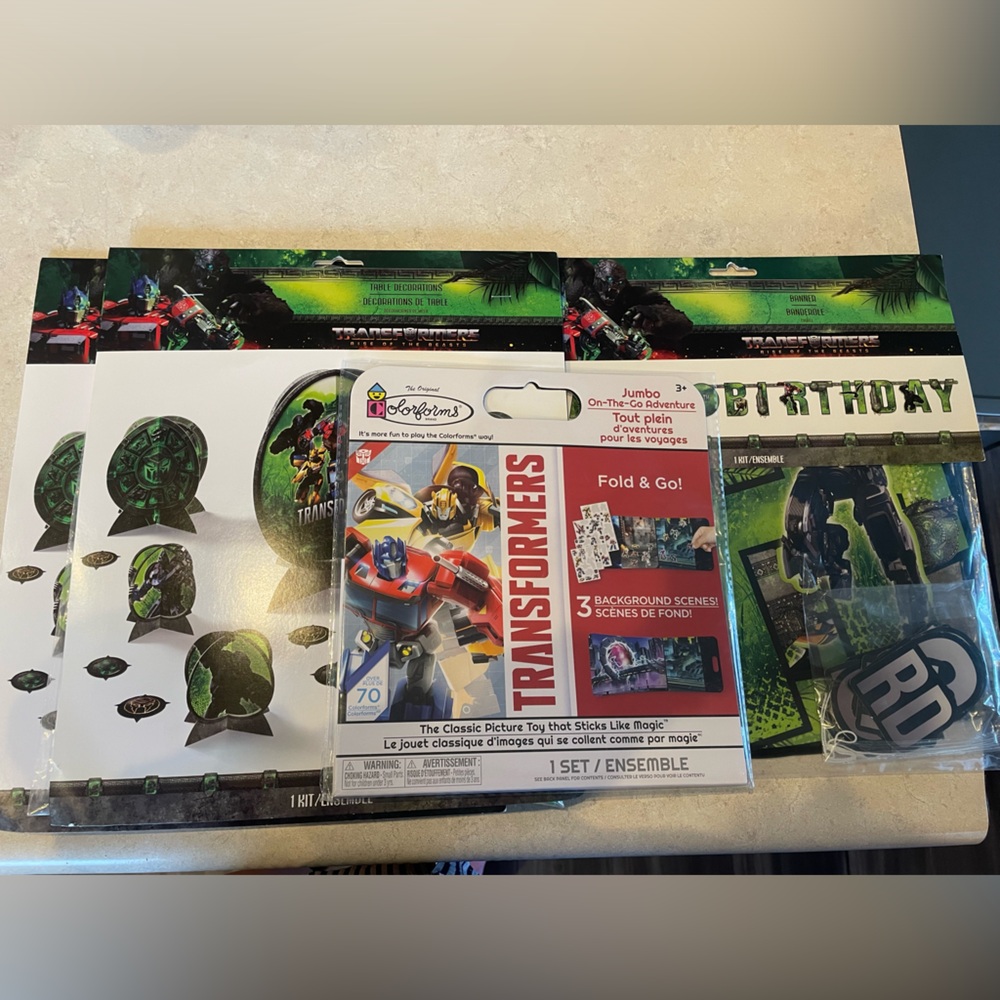 Transformers Party Supplies